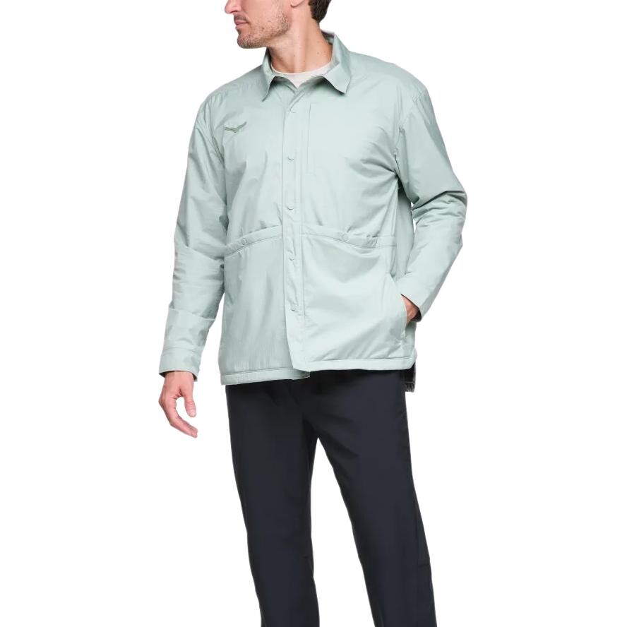 

Куртка унисекс зеленый Hoka One One