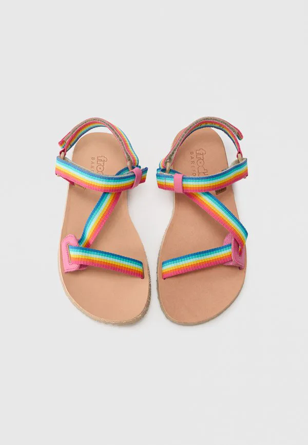 Сандалии с гибкими ремешками для ходьбы босиком Froddo, Multicolor — фото 4