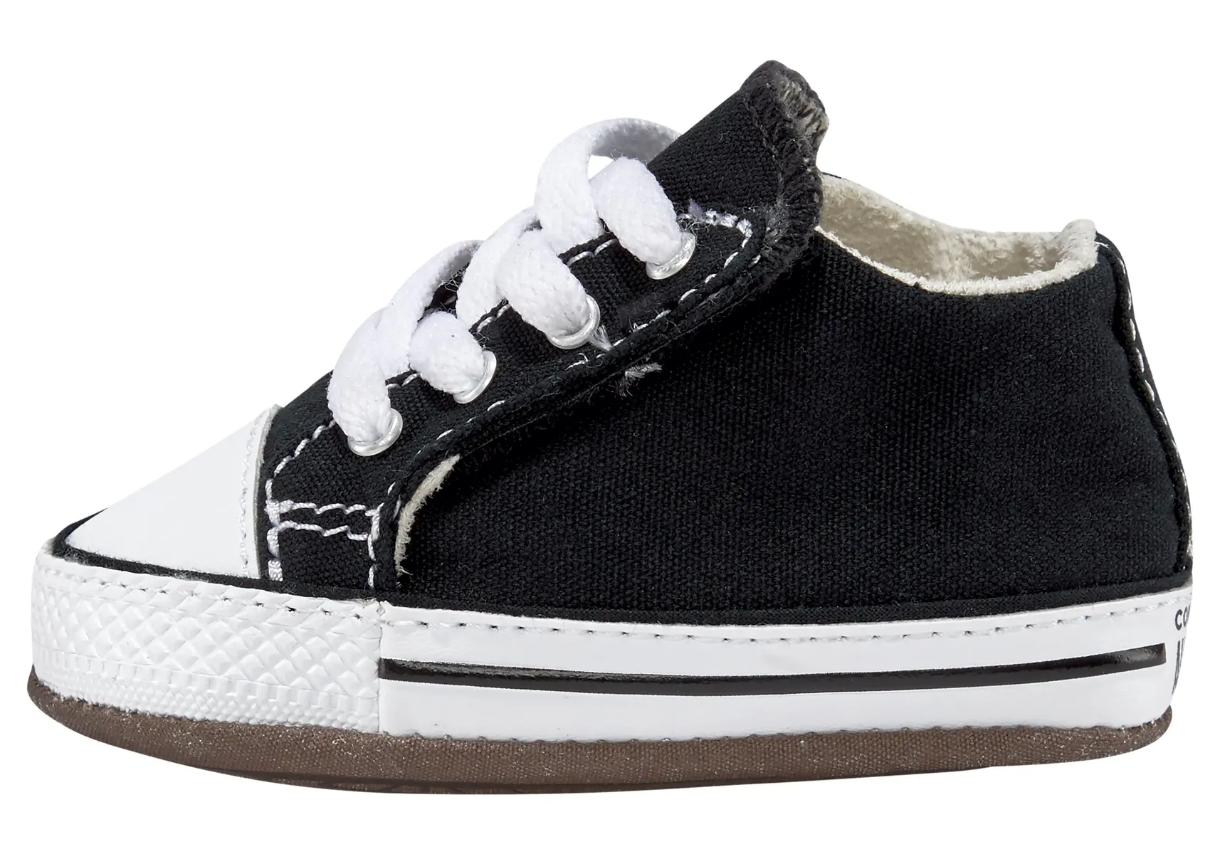 Кроссовки Converse "Детские Chuck Taylor All Star Cribster Canvas Color-Mid", для малышей на застежке-липучке, слоновая кость — фото 2