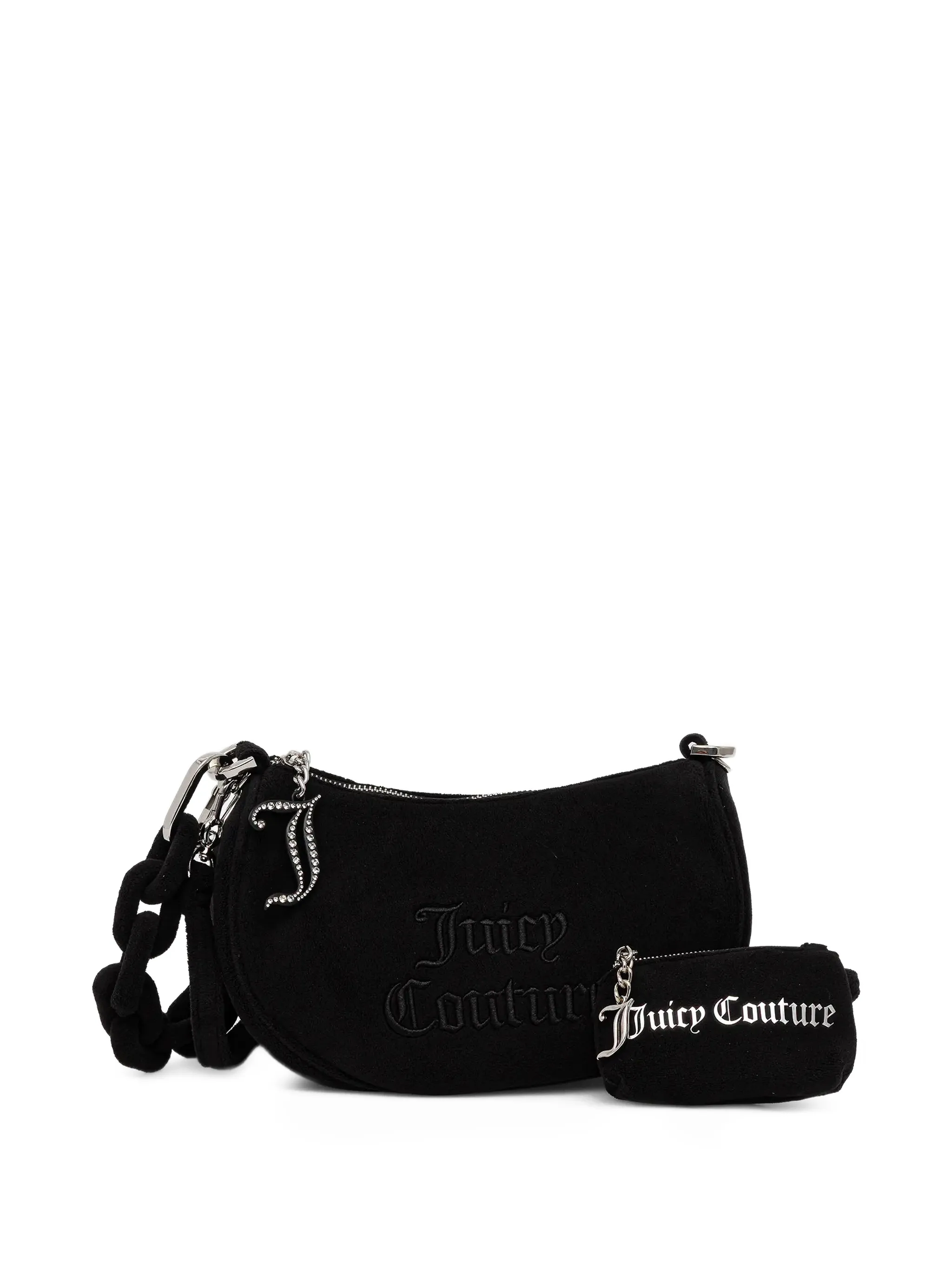 

Сумка на плечо с логотипом Juicy Couture, черный