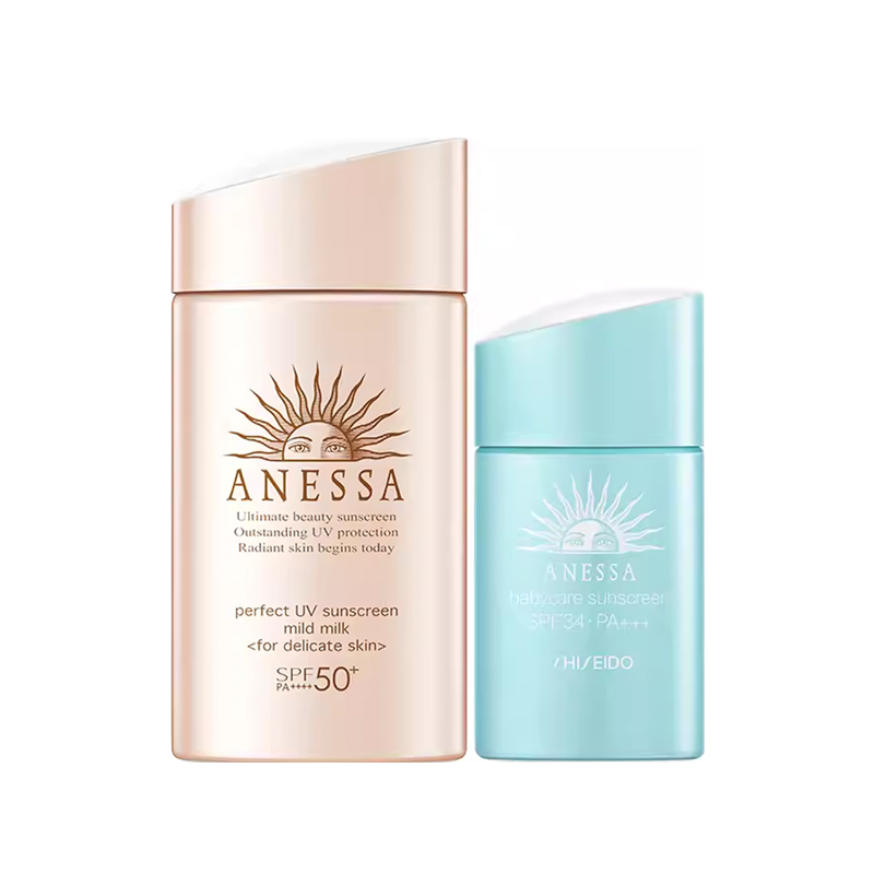 Солнцезащитный крем ANRESHA Gentle Care с защитой от ультрафиолета SPF50+ PA++++ 60мл+25мл ANESSA — фото 3