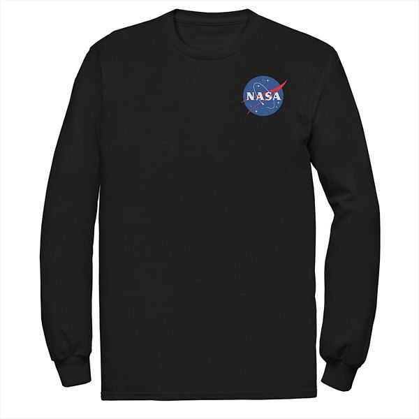 

Футболка с принтом логотипа NASA на груди слева Big & tall Licensed Character