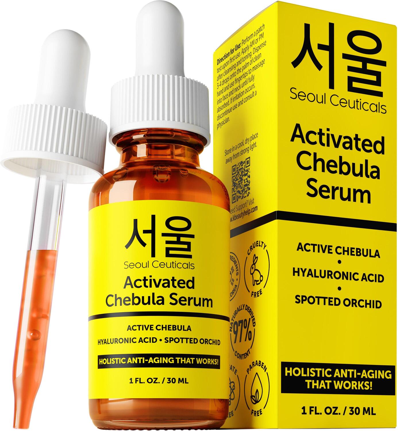 

Корейская сыворотка для ухода за кожей Activated Chebula Seoul Ceuticals