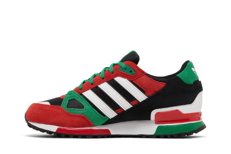 Кроссовки ZX 750 'Red Green', черный — фото 3