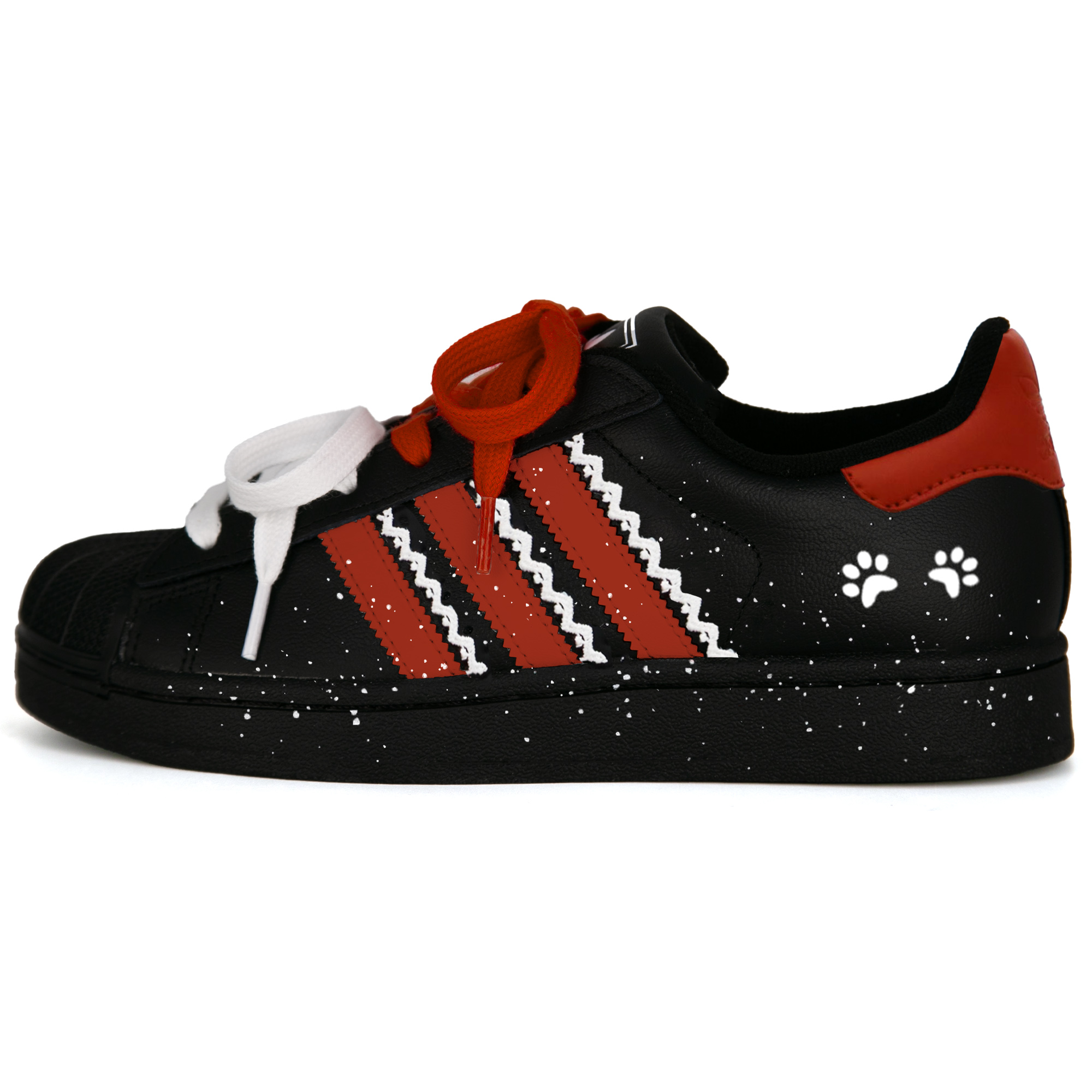 

Superstar 2 Leather Slip Resistant, Abrasion Resistant, Breathable Low top детские скейтбординг кроссовки Adidas Originals, черный