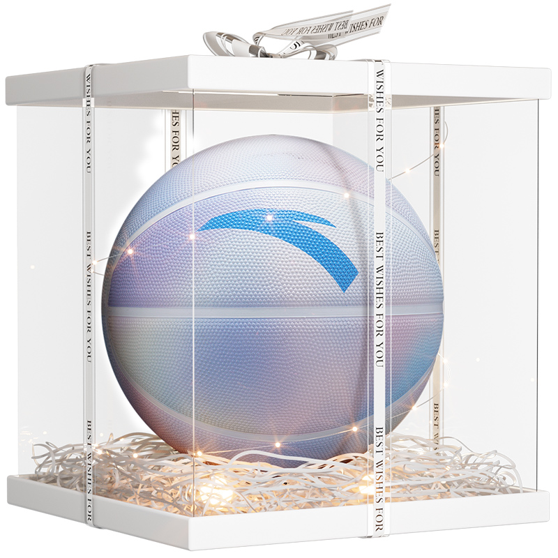 

ANTA Китайский резиновый баскетбольный мяч градиент blue размер 5/7 тренировочный соревновательный unisex