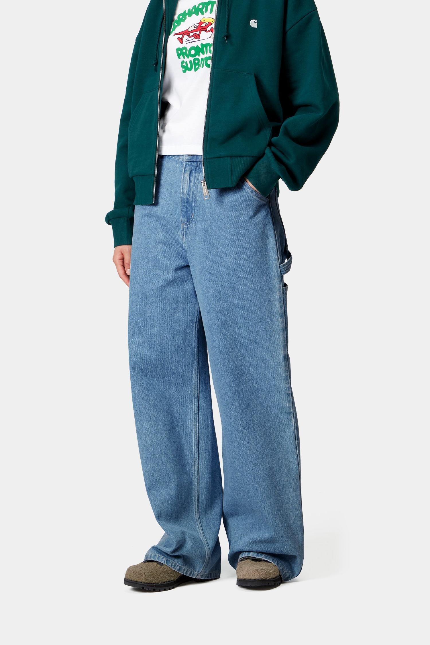 

Брюки Jens из денима Marshfield (100% хлопок) Carhartt, синий