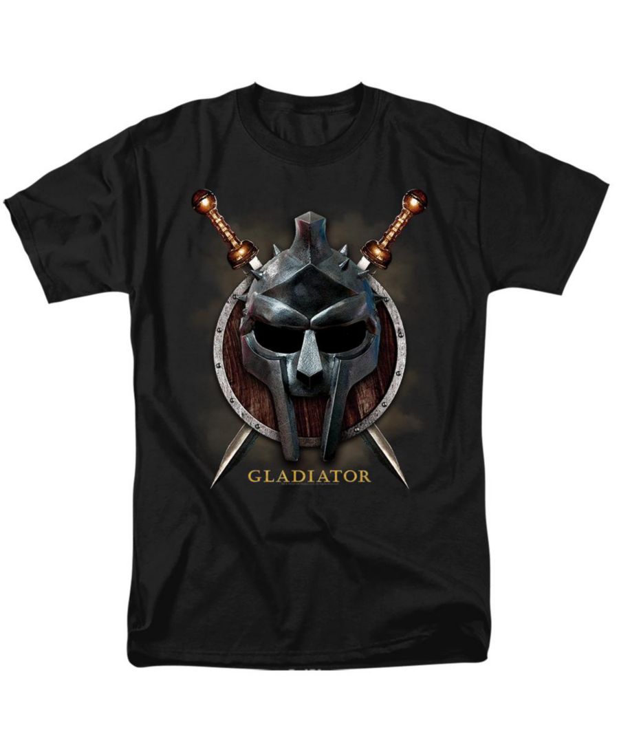 

Футболка с изображением шлема Максимуса больших размеров Gladiator, Black, Черный, Футболка с изображением шлема Максимуса больших размеров Gladiator, Black