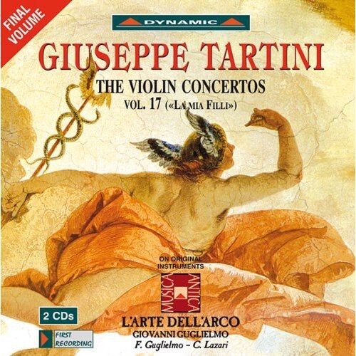 

CD диск Tartini / Guglielmo / Loreggian: Violin Concertos 17: La Mia Filli