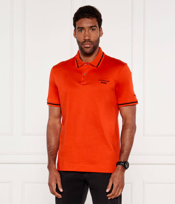 

Рубашка поло c-parris 197_ps porsche x boss Regular fit Boss, оранжевый