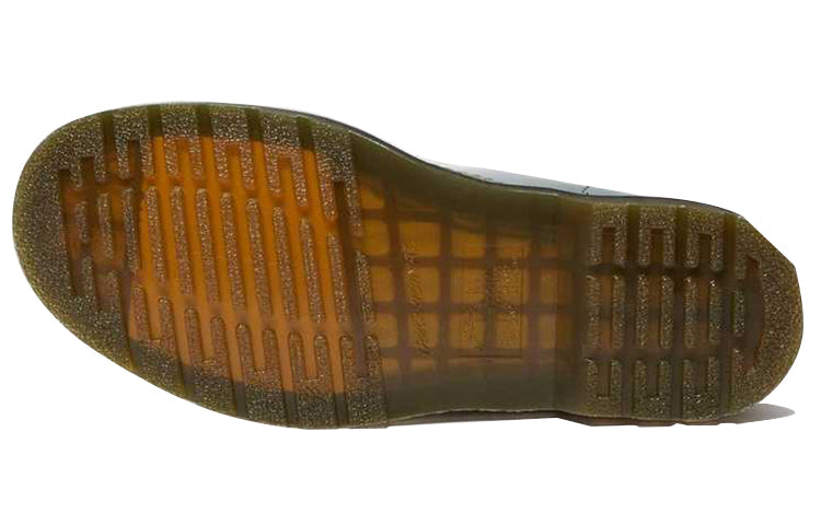 Мужские ботинки Dr.Martens 1460 из гладкой кожи, зелено-голубой — фото 4