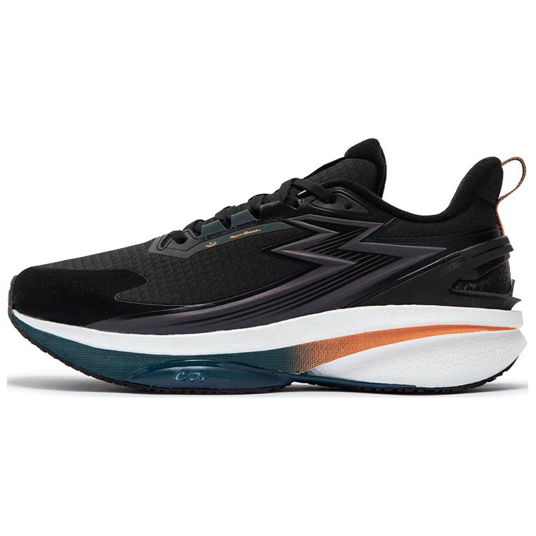 

361° Кроссовки для бега на короткие дистанции с низким верхом, амортизирующие, противоскользящие и износостойкие, мужские, черно-синие