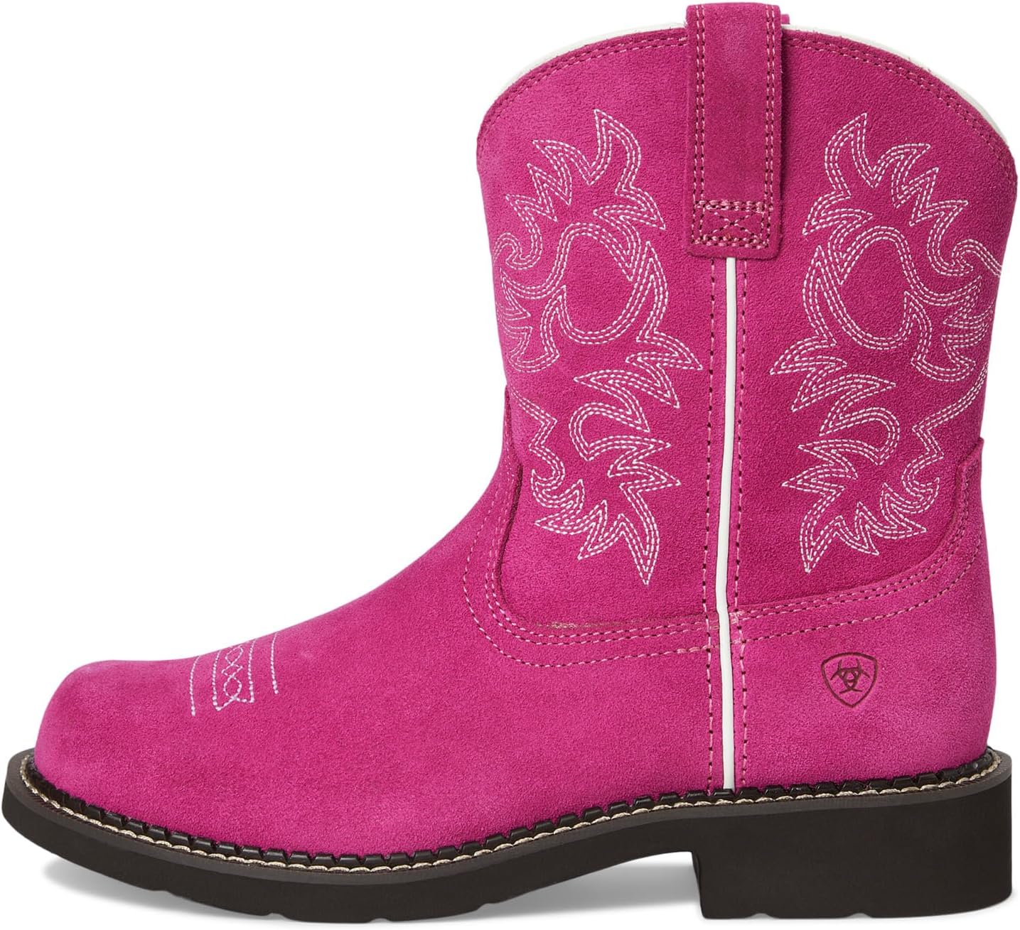 Ботинки Ariat Kids  Ariat Youth Fatbaby Western Boot, Hottest Pink — фото 4