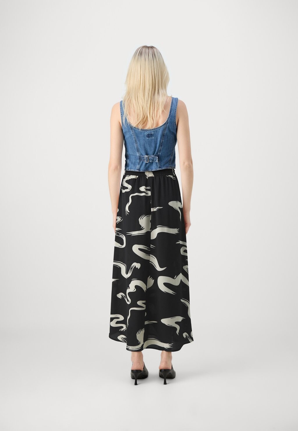 

Юбка макси ONLNOVA LONG SKIRT ONLY, черный