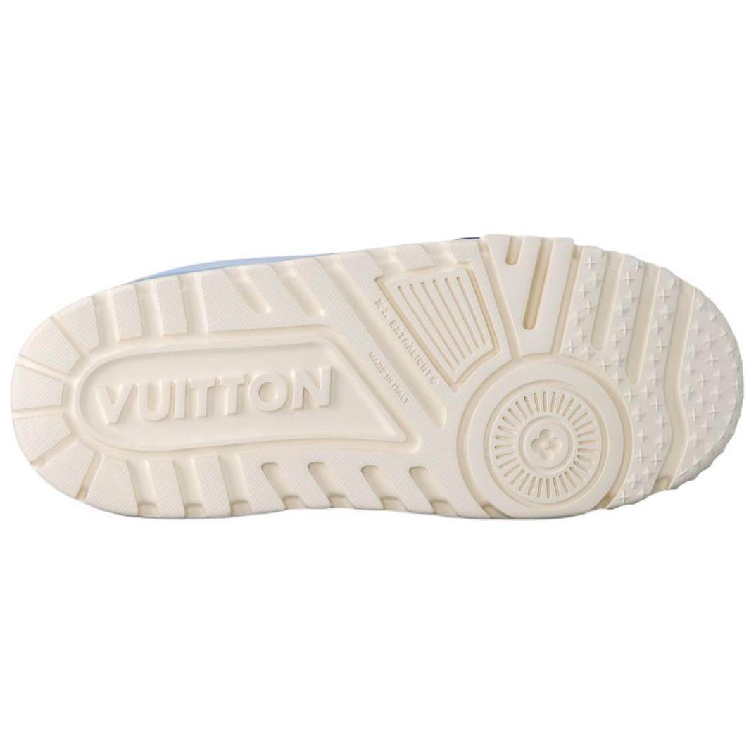 Кроссовки Maxi Low-Top для скейтбординга мужские синие LOUIS VUITTON — фото 4