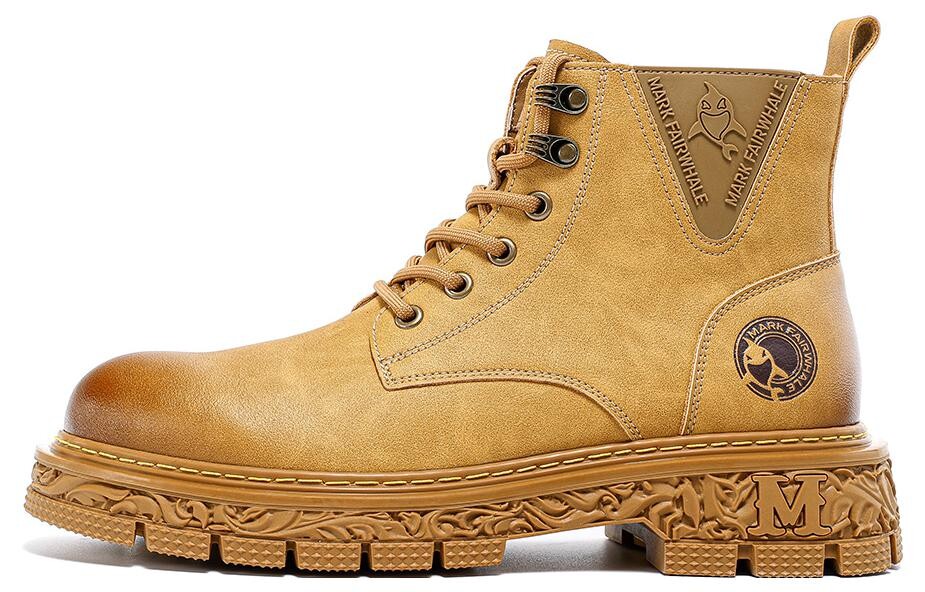 

Мужские ботинки Cahhrrn X Martin Boot Men Beige Fairwhale