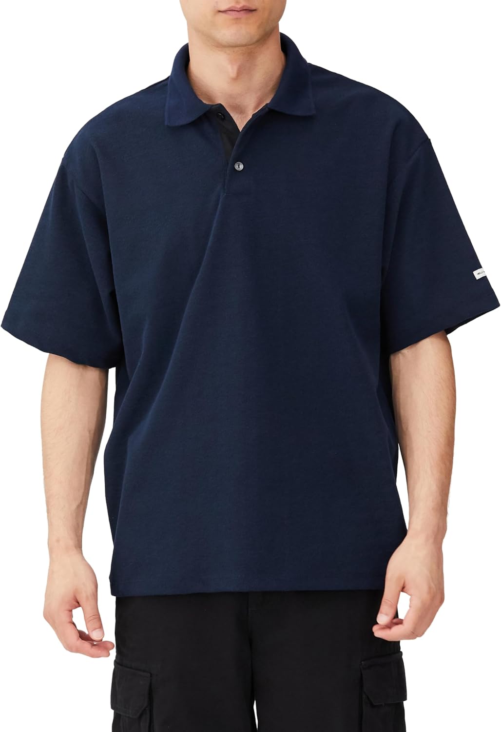 

Поло с коротким рукавом из морского ворса HELLY HANSEN (Helly Hansen), влагоотводящая, быстросохнущая ткань, защита от УФ-излучения, унисекс, для взрослых, HH32420, темно-синий