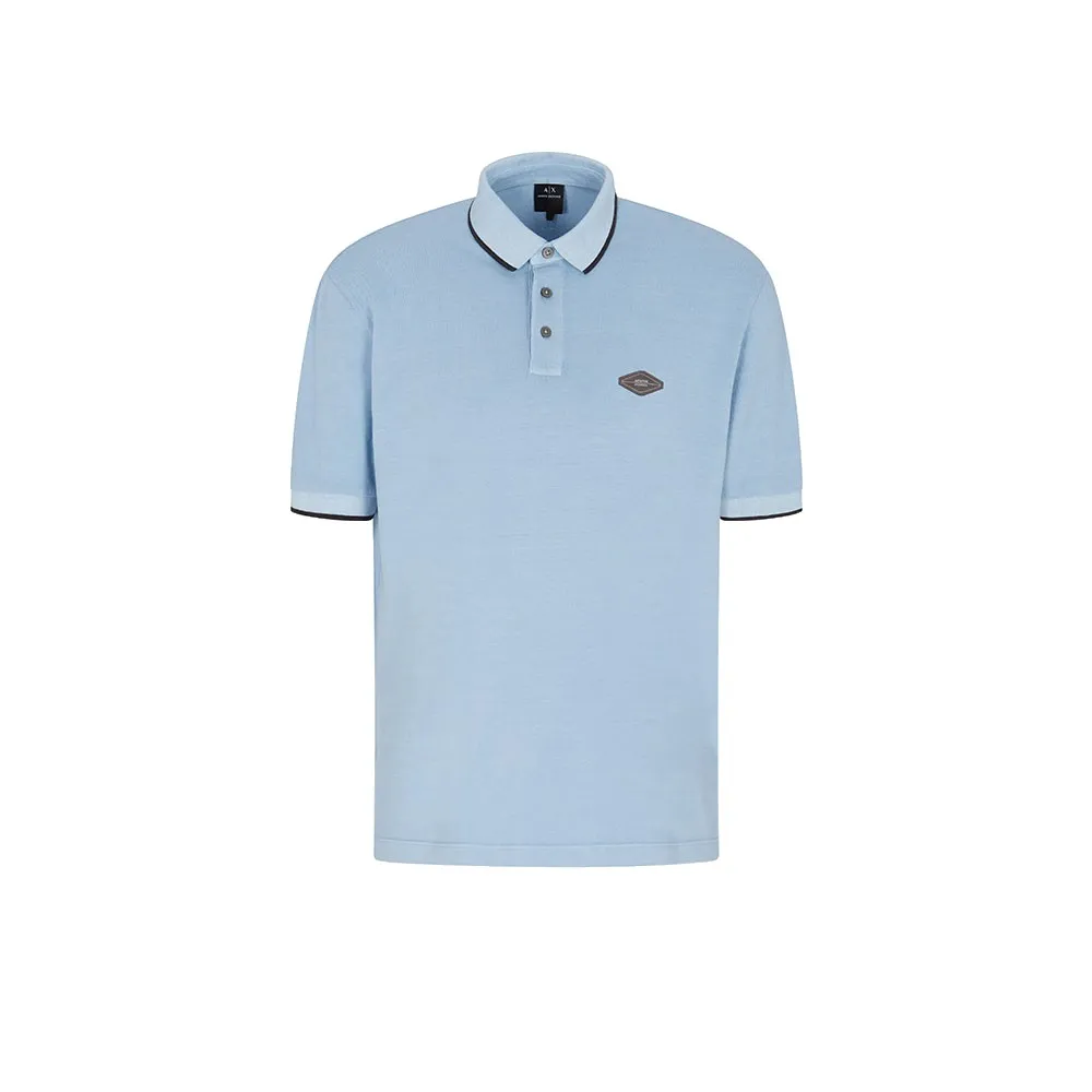 

Поло с коротким рукавом Armani Exchange XM001354_AF13055, синий