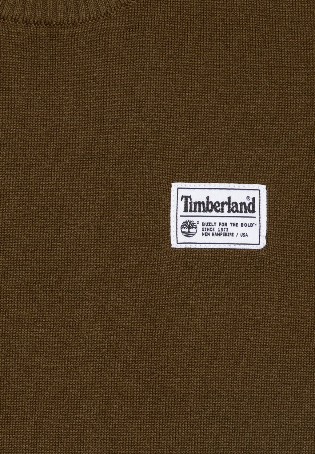 

Вязаный свитер Timberland, хаки