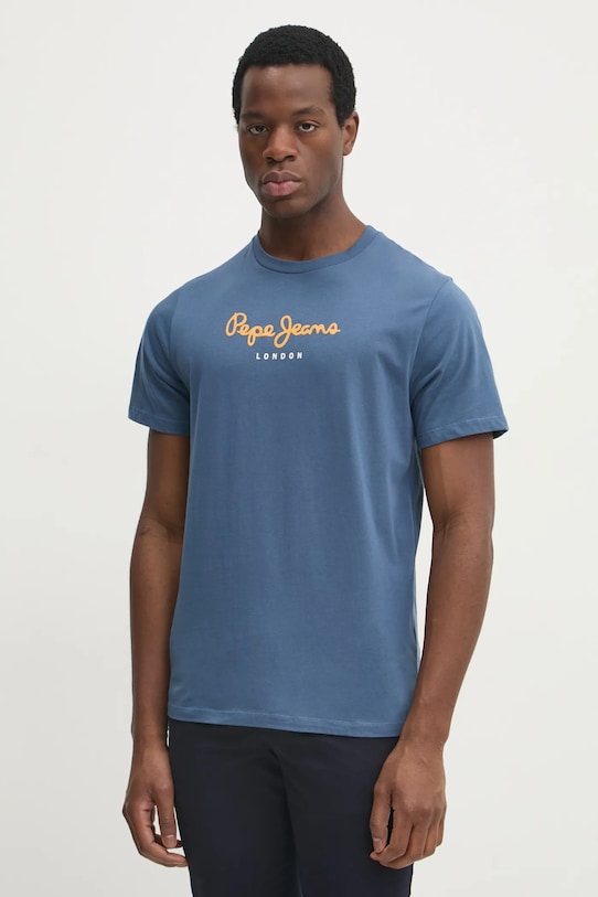 

Футболка хлопковая Eggo Pepe Jeans, синий