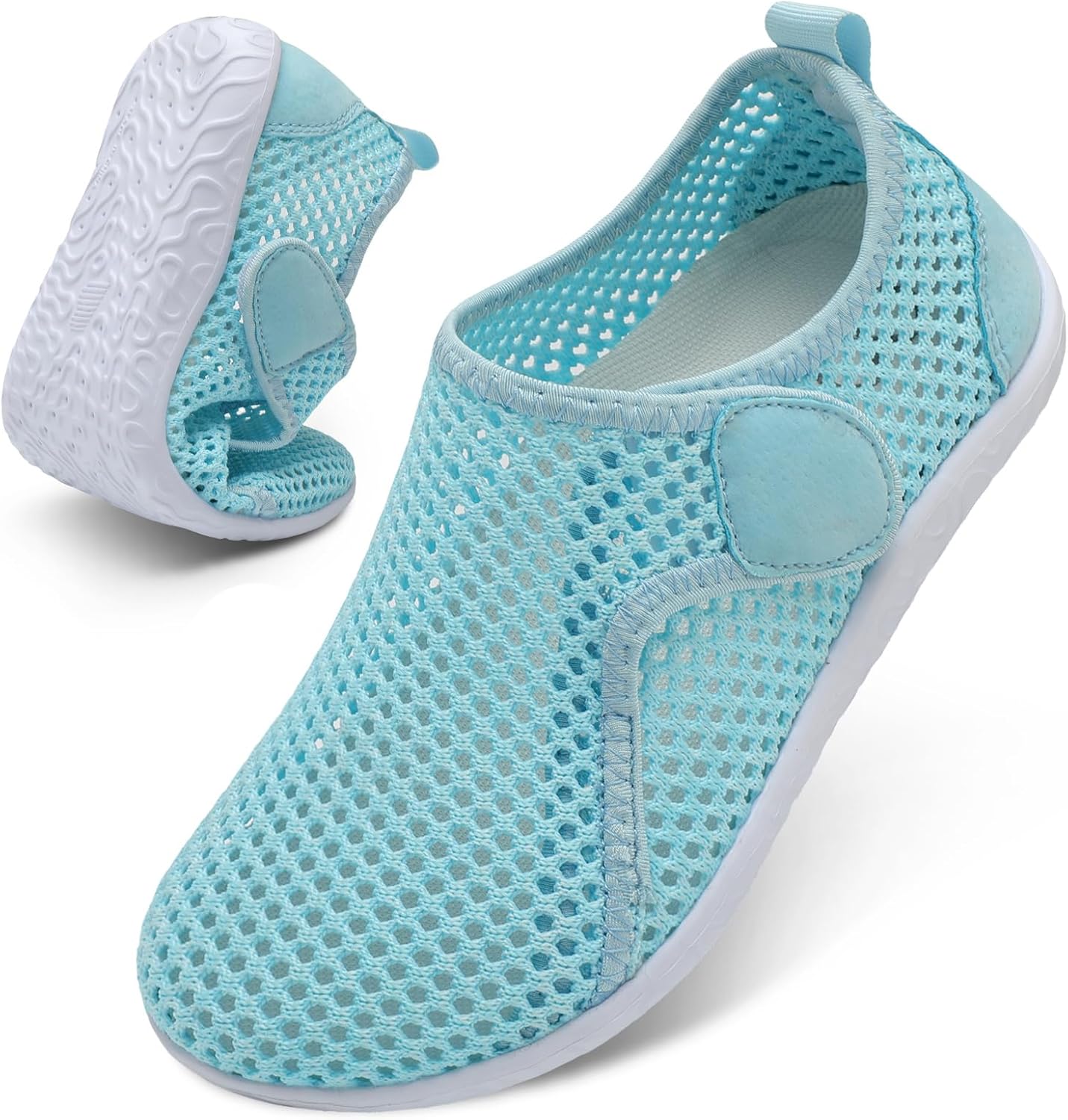 

Водные тапочки XIHALOOK для женщин и мужчин, быстро сохнут, легкие, босоножки для пляжа, плавания, бассейна, серфинга, йоги и спорта, Cyan