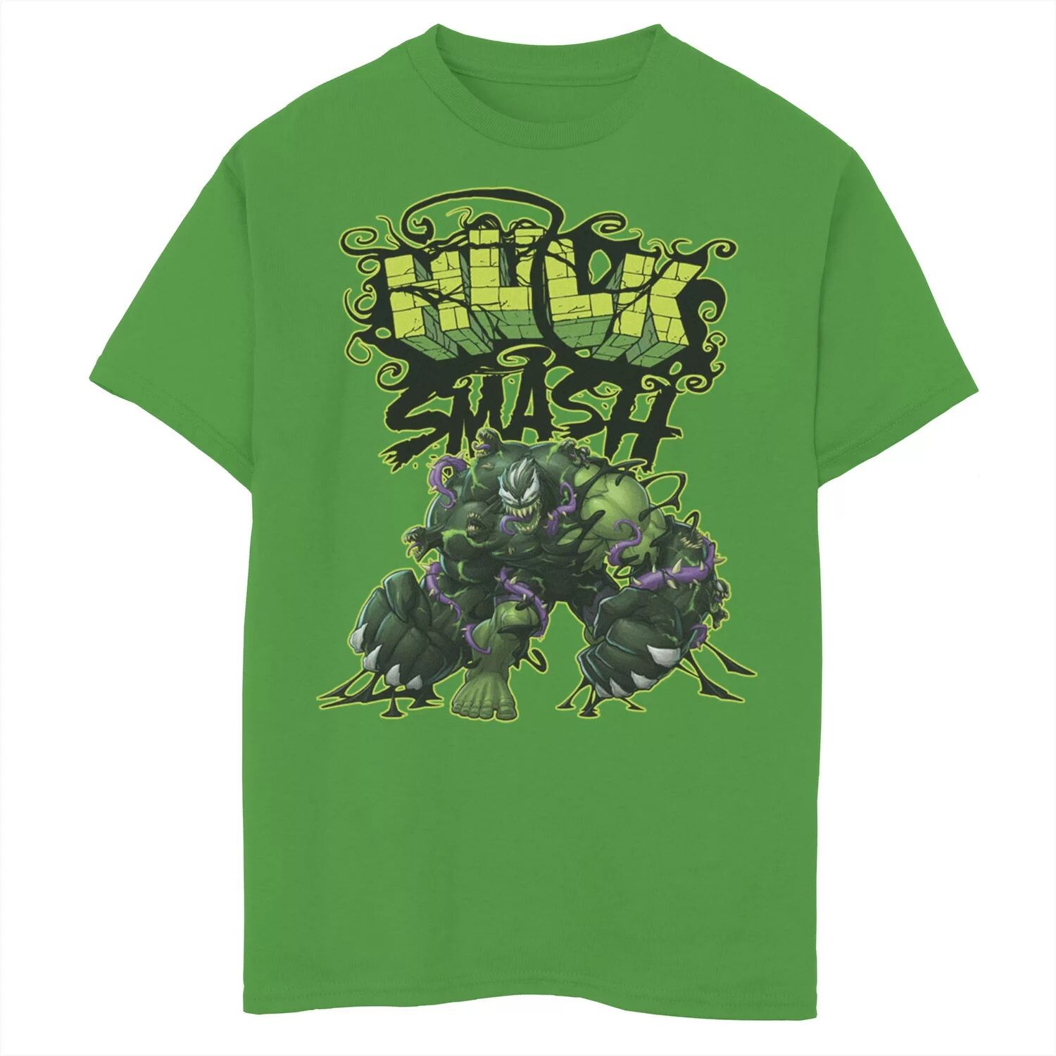 

Футболка с портретом и рисунком Marvel Hulk Venom Smash для мальчиков 8–20 лет Marvel