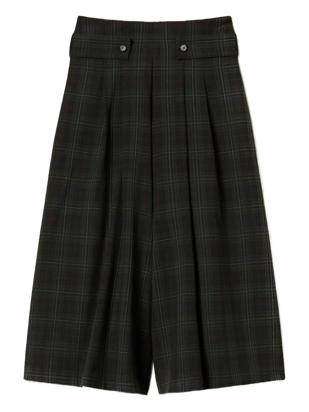 

Брюки в клетку тартан TWINSET, зеленый