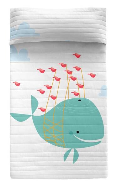 

Покрывало Moshi Moshi Kids Whale, 4x180x260 см, разноцветный