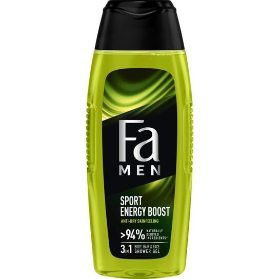 

Гель для душа Power Boost, 400 мл Fa, Men Sport Double Power