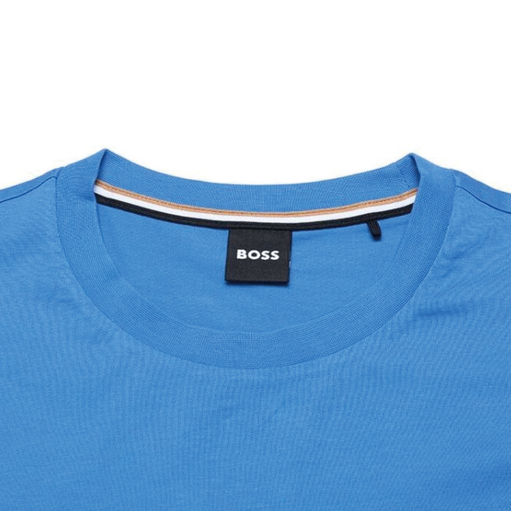 

Футболка мужская средняя синяя HUGO BOSS
