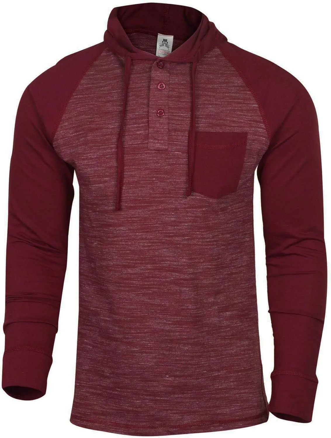 

Толстовка с капюшоном Raglan Lightweight Pullover Long Sleeve 9 Crowns