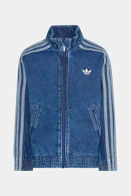 Куртка джинсовая детская Adidas Originals, синий — фото 2