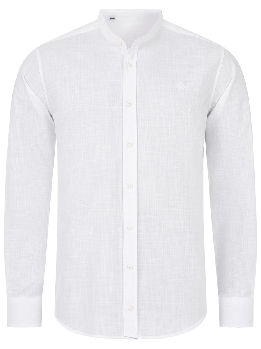 

Рубашка на пуговицах классического кроя Indumentum, белый