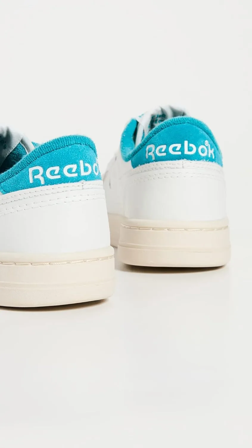 Мужские кроссовки Reebok LT Court Trainers, цвет Chalk Seaport Teal Alabaster, бирюзовый — фото 4