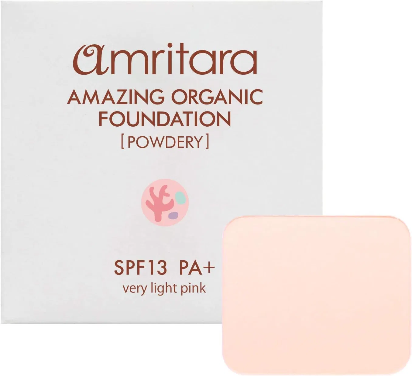 Тональная основа минеральная Amritara P0 Berry Light Pink, рефилл