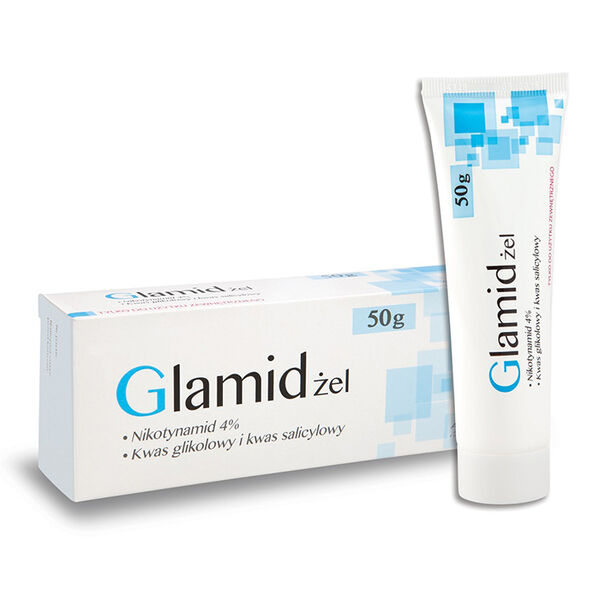 

Гель для ухода за кожей с акне, 50 г Glamid