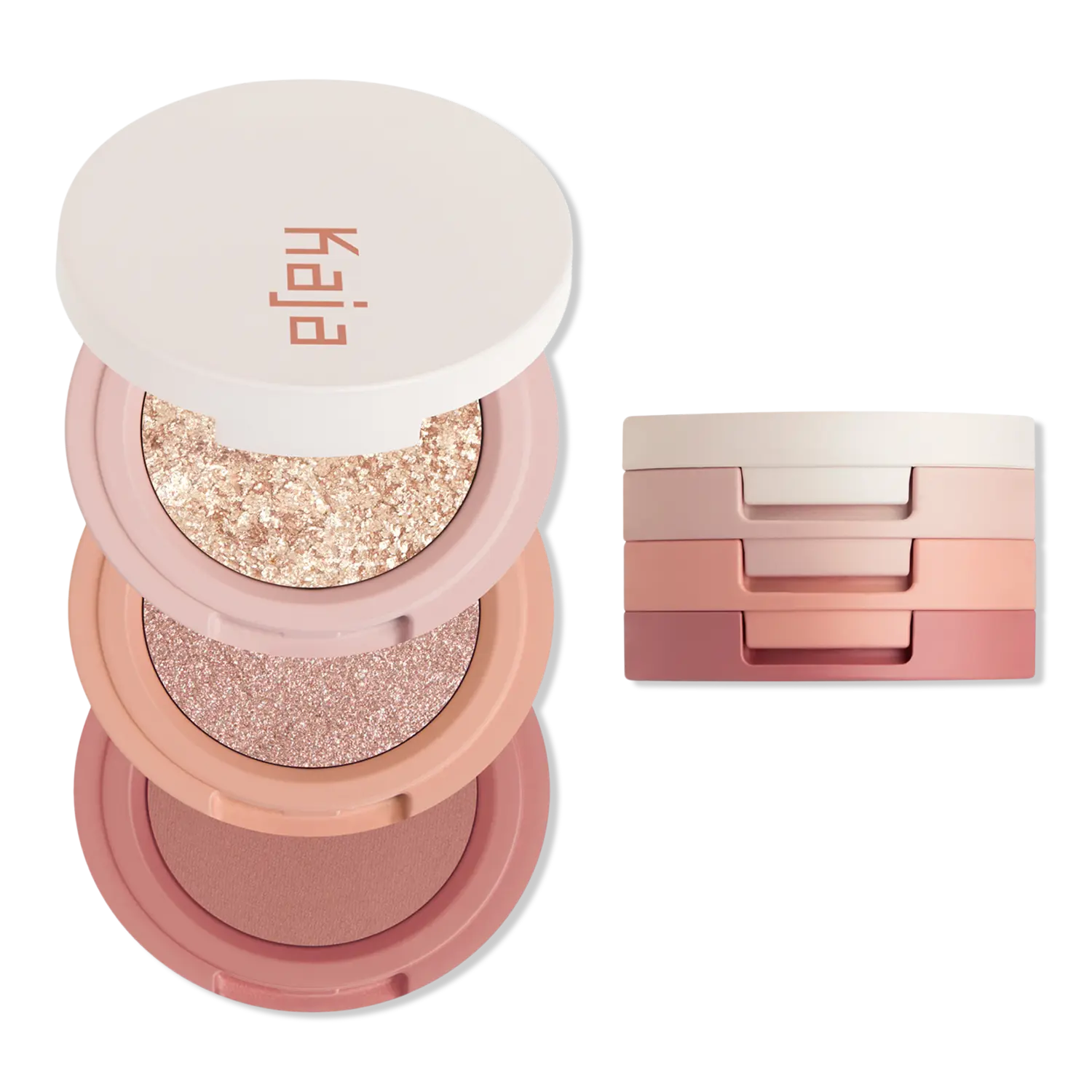 

Набор из трех теней для век Beauty Bento Stacked Eyeshadow Trio Kaja, Peach Madeline (peachy tones)