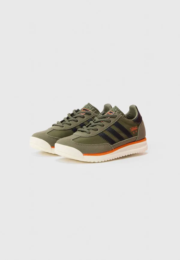 Кроссовки sl 72 Adidas Originals, Olive Strata/Core Black/Pure Orange — фото 2