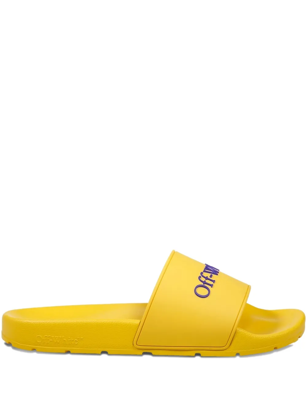 

Шлепанцы с логотипом OFF-WHITE, желтый