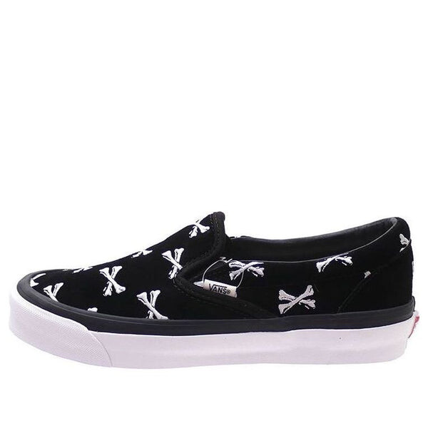 

Кроссовки wtaps x og classic slip-on lx 'bones' Vans, черный
