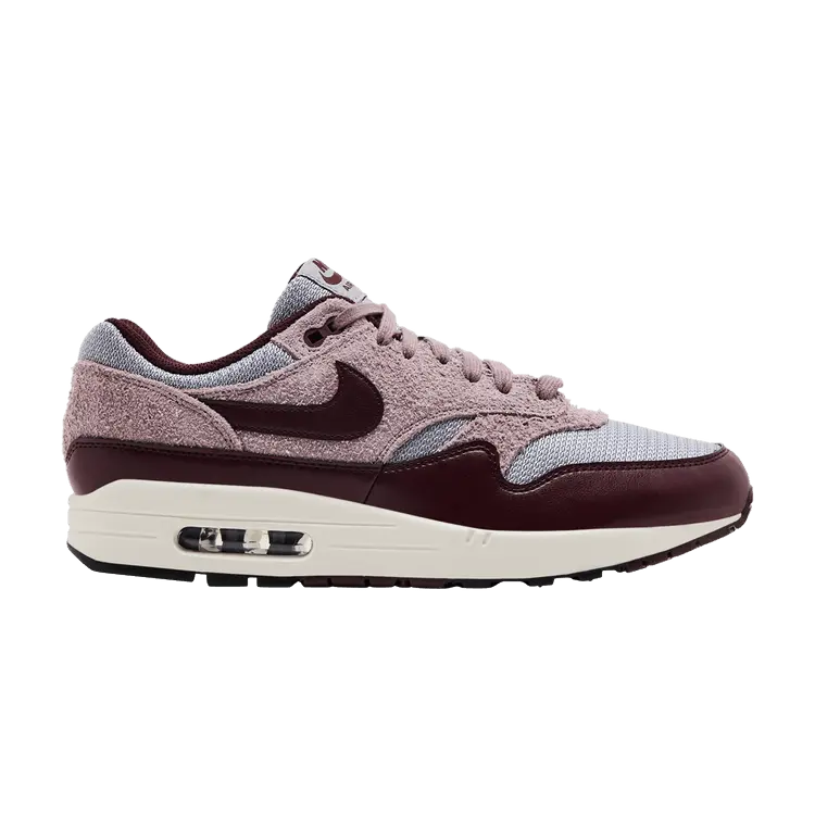 

Кроссовки Nike Air Max 1 Essential Premium 'Burgundy Crush', красный