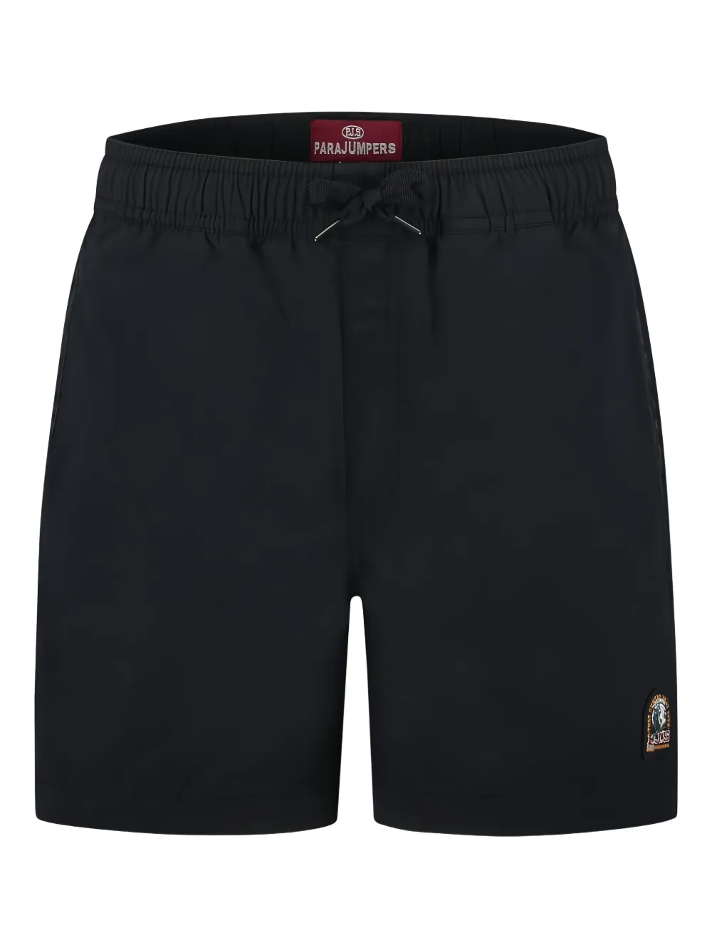 

Плавки-шорты с нашивкой-логотипом Parajumpers Kids, черный