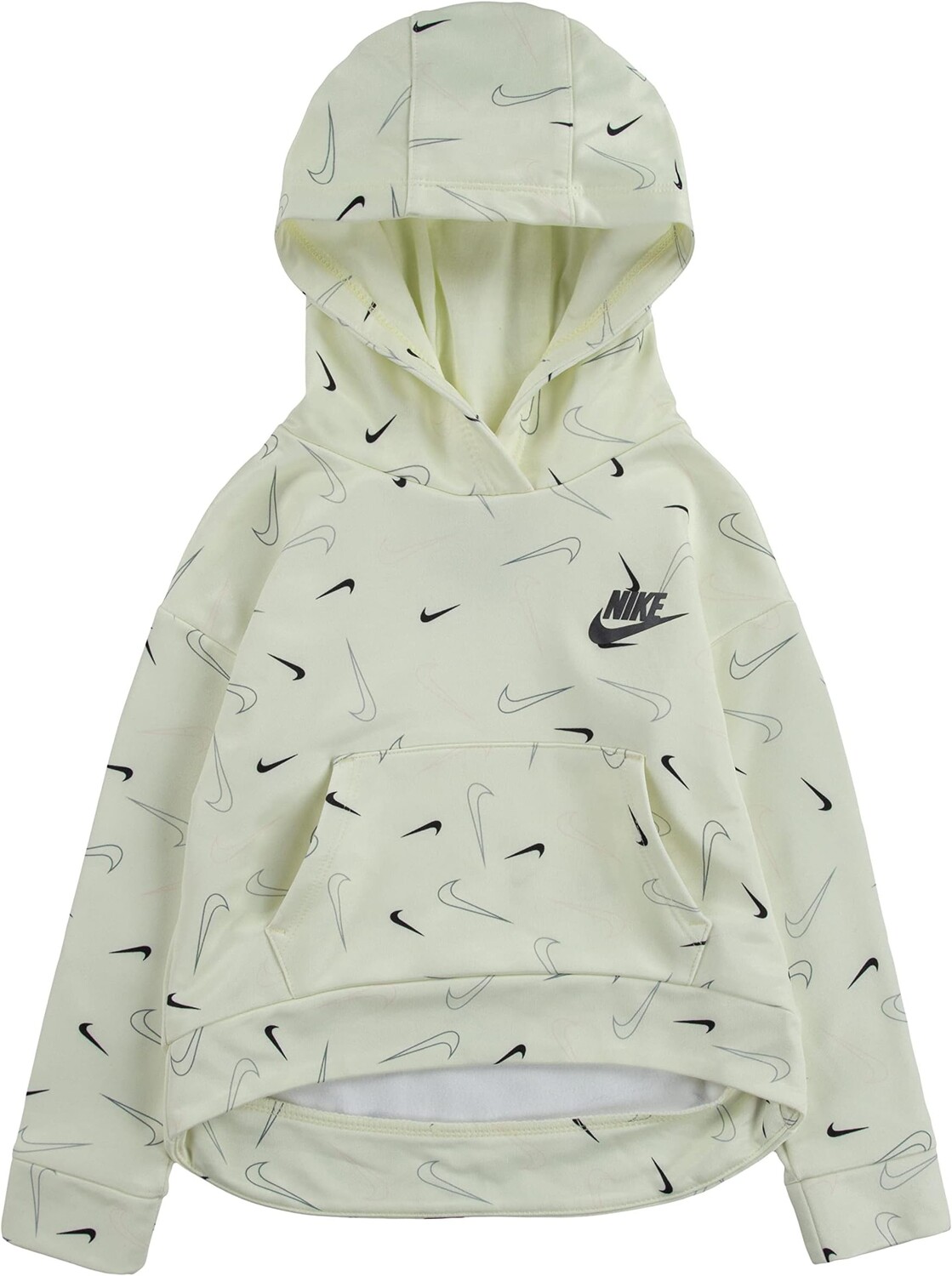 

Худи Nike Swooshfetti Hi Hi Low Hoodie, цвет Cashmere