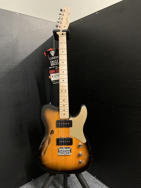 

Электрогитара Squier Paranormal Cabronita Telecaster Thinline 2021 - Present - 2-Color Sunburst