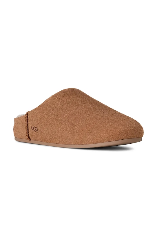 Слипоны домашние UGG Elea, коричневый — фото 2
