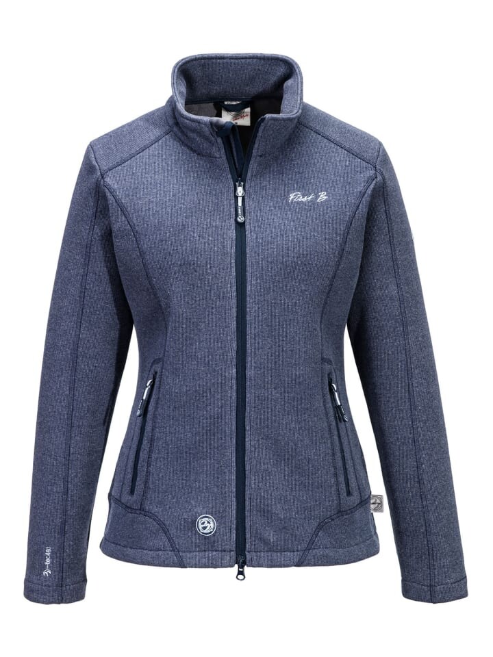 

Флисовая куртка First B, цвет navy melange