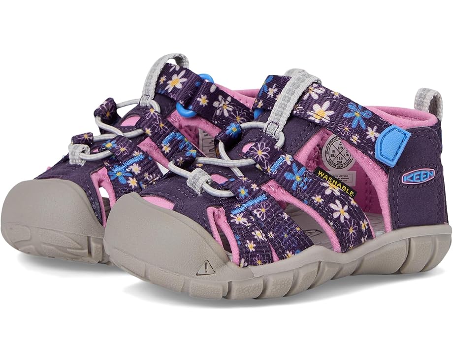 

Сандалии KEEN Kids Seacamp II CNX, цвет Daisies/Marina