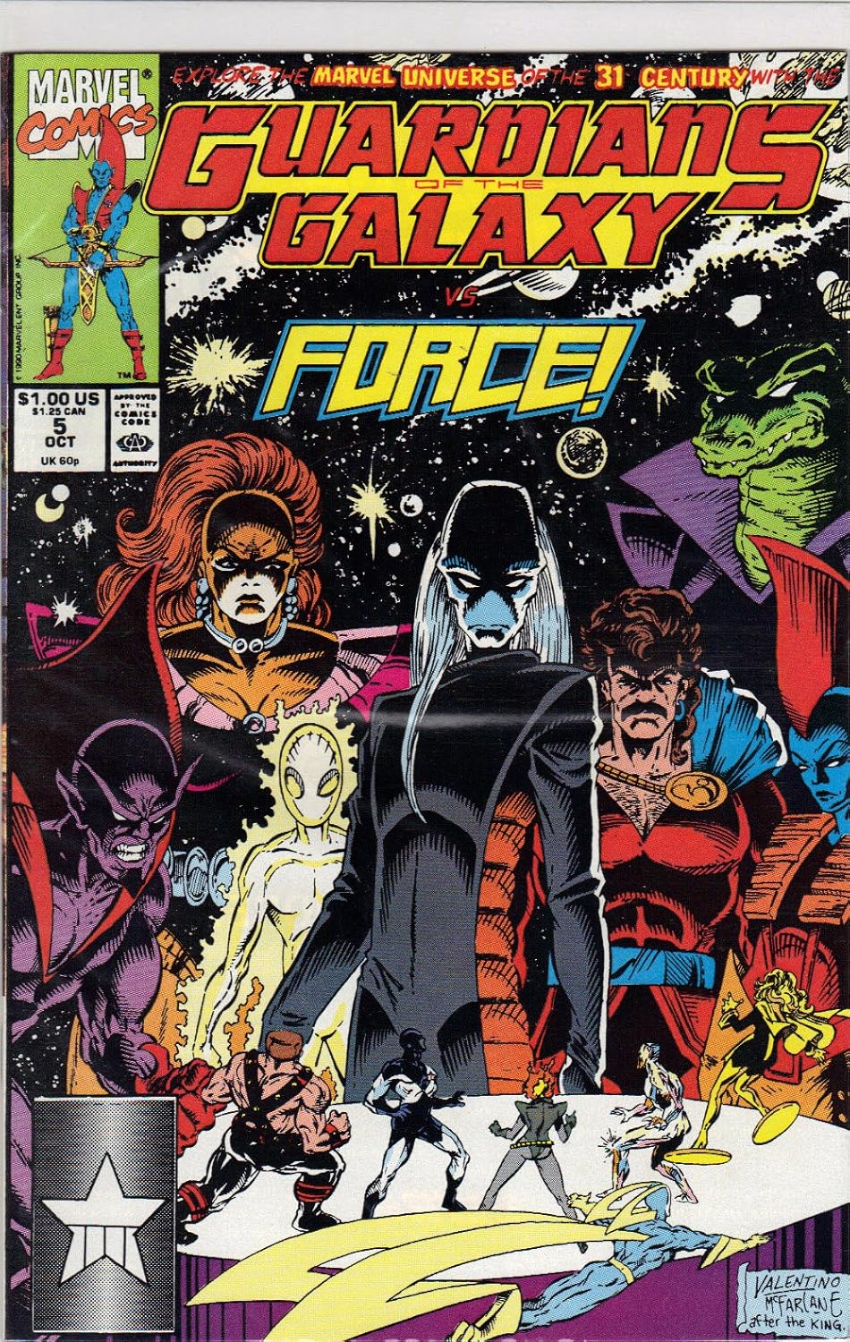 

Guardians of the Galaxy (1990 series) #5 (Marvel)