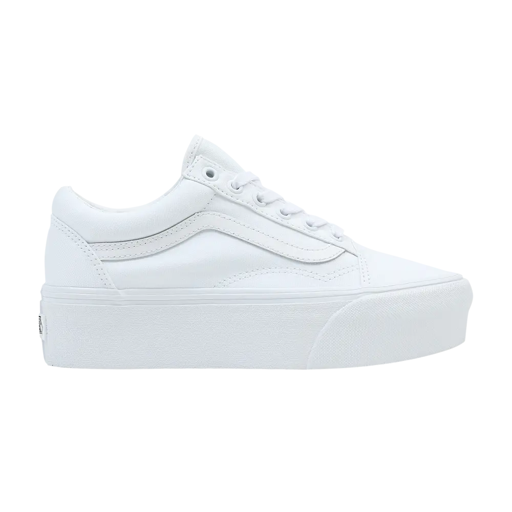 Ботинки Old Skool Stackform Vans, белый