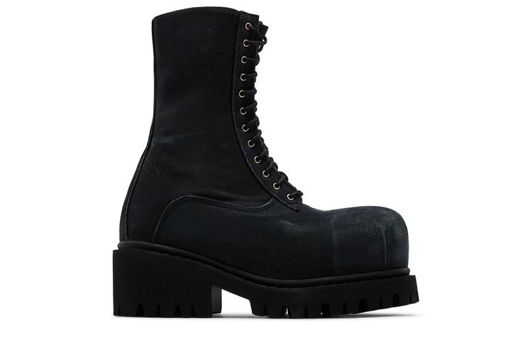 

Ботинки Balenciaga Stomper Bootie Black, черный